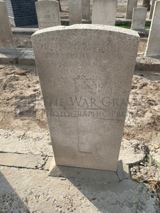 BAGHDAD (NORTH GATE) WAR CEMETERY - TROUGHTON, H E
